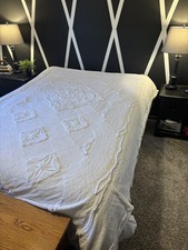 Chenille white bedspread for sale  Rosemount