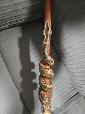 Hand carved snake for sale  BEDFORD