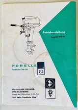 Forelle heckmotor 125 gebraucht kaufen  Neubrandenburg