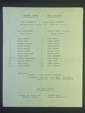 1978 bournemouth reserves for sale  BOURNEMOUTH