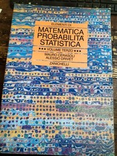 Matematica probabilità statis usato  Bologna