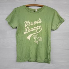Camiseta Vintage Y2K American Eagle Outfitters Vixens Lounge Verde Feminina Média comprar usado  Enviando para Brazil
