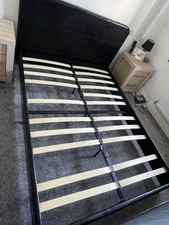 Black faux leather for sale  COLCHESTER