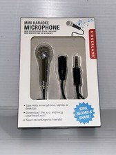 Mini microfone de karaokê para smartphones, laptops, por Kikkerland - Miniatura comprar usado  Enviando para Brazil