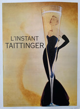 Poster poster taittinger d'occasion  Expédié en Belgium