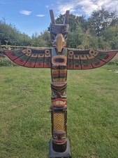 Vintage painted totem for sale  BEDALE