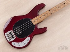 1994 Ernie Ball Music Man StingRay 4 H baixo vermelho translúcido com estojo comprar usado  Enviando para Brazil