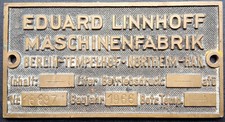 Riginales fabrikschild baufahr gebraucht kaufen  Berlin