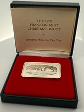 Franklin mint christmas for sale  Flanders