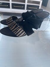 Pumps zebra sandalen gebraucht kaufen  Biblis