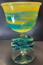 Mdina glass goblet for sale  YARM