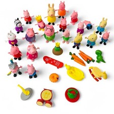 Pacote de brinquedos Peppa Pig 30 peças – bonecos, acessórios, cenouras, skate, banho comprar usado  Enviando para Brazil