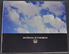 1993 honda brochure for sale  Olympia