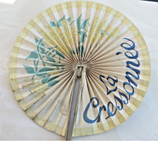 Advertising fan cressoniere d'occasion  Expédié en Belgium