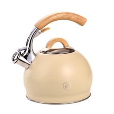 Bouilloire sifflante beige d'occasion  France