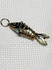 Vintage enamel koi for sale  Annville