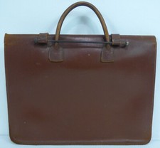 vintage leather music case for sale  HUNGERFORD