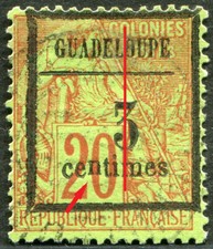 Colonies guadeloupe oblitéré d'occasion  France