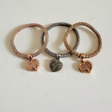 Conjunto de pulseira elástica berloque de cristal Tree of Life ouro rosa prata ouro tricolor comprar usado Conjunto de pulseira elástica berloque de cristal Tree of Life ouro rosa prata ouro tricolor comprar usado  Enviando para Brazil