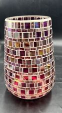 Mosaic glass vase for sale  Franklin