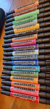 PRISMACOLOR 23 PREMIER MARCADORES CINZEL E ESTOJO RÍGIDO FINO COM EXTREMIDADE DUPLA  comprar usado  Enviando para Brazil