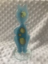 Fused glass kitten for sale  MERTHYR TYDFIL