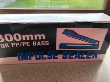 Impulse sealer manual for sale  BUCKIE