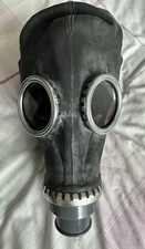 Gas mask black for sale  PRESTON