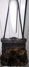Ancienne minaudiere poil d'occasion  France