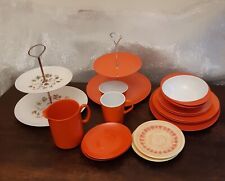 Orange melamine gaydon for sale  LEEK