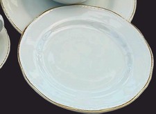 White gold rimmed for sale  HORLEY