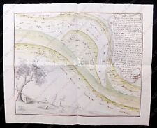 Usado, 1773 FIUME OGLIO Cremona Bordolano Bresca Mezzullo Quinzano Cartina Cabreo comprar usado  Enviando para Brazil