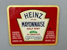 1940 heinz mayonnaise for sale  Minneapolis