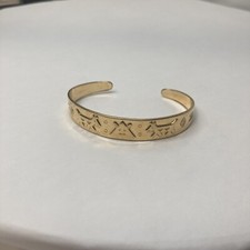 Gold tone bracelet for sale  Saluda