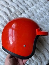 Capacete 1970 Bell Toptex Super Magnum 6 7/8 laranja com viseira original correspondente! comprar usado Capacete 1970 Bell Toptex Super Magnum 6 7/8 laranja com viseira original correspondente! comprar usado  Enviando para Brazil