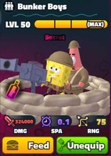 Bunker boys spongebob for sale  Shipping to United Kingdom