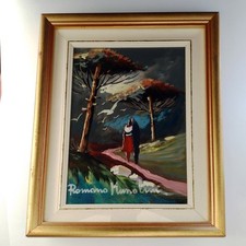 Romano mussolini quadro usato  Torino