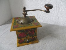 Kaffeemühle holz blumendekor gebraucht kaufen  Kitzingen