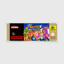 Étiquette SNES / Label : Super Bomberman 2 comprar usado  Enviando para Brazil