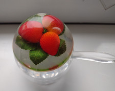 Vintage lucite strawberry for sale  BRIDPORT