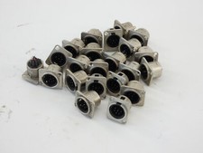 *Lote de 22* Neutrik 6 pinos cabo de áudio XLR conector macho comprar usado  Enviando para Brazil