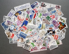 Lot collection timbres d'occasion  Baugy