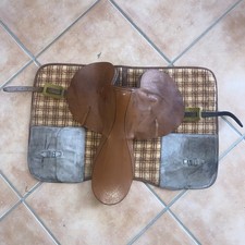 Pferdesattel leder braun gebraucht kaufen  Nienstädt