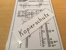 Maßplan bodengruppe alfa gebraucht kaufen  Freising