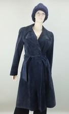 Blauer wildledermantel den gebraucht kaufen  Mannheim