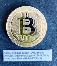 Bitcoin moneta 31gr. usato  Napoli