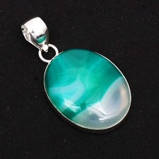 Pingente étnico de pedra preciosa de ágata Botsuana presente para esposa 2" AP-89736, usado comprar usado  Enviando para Brazil