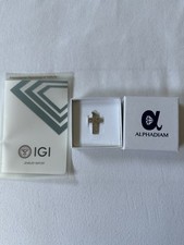 Kreuzanhänger weißgold diama gebraucht kaufen  Bad Iburg
