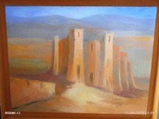 Tableau peinture couteau d'occasion  Nègrepelisse