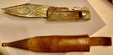 Couteau ancien pliant d'occasion  Saint-Aubin-du-Cormier